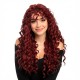 New Lace Trim 13x4 Human Hair Lace Closure | Fashion Black Curly Long Hair Extension