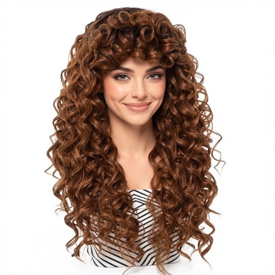 New Lace Trim 13x4 Human Hair Lace Closure | Fashion Black Curly Long Hair Extension
