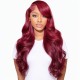 Front Lace Wig | 2025 New Middle Part Big Wave Long Curly Hair | Women's Wig Cap