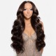 Front Lace Wig | 2025 New Middle Part Big Wave Long Curly Hair | Women's Wig Cap