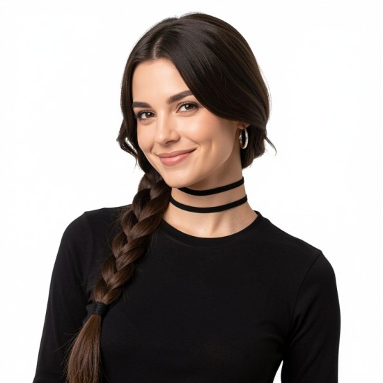 French Top Hairpiece - 3D Realistic Invisible Hair Extension | Women's Natural Gray Coverage Piece - Breathable Human-like Wig Base