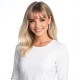 French Top Hairpiece - 3D Realistic Invisible Hair Extension | Women's Natural Gray Coverage Piece - Breathable Human-like Wig Base