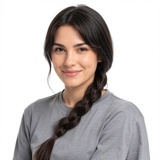 French Top Hairpiece - 3D Realistic Invisible Hair Extension | Women's Natural Gray Coverage Piece - Breathable Human-like Wig Base