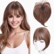 3D Realistic Hair Extensions: Natural Invisible Topper with French Airline Technology, Conceals Gray Hair with Realistic Look