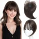 3D Realistic Hair Extensions: Natural Invisible Topper with French Airline Technology, Conceals Gray Hair with Realistic Look