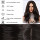Dark Brown Medium Length Wavy Wig | Natural Voluminous Fit | Women's Full Cap for Daily Commute