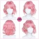 Creamy Pomelo Hair Powder | Short Curly Hair | Minimalist Elegant Human Hair Wig | Youthful Style