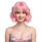 Creamy Pomelo Hair Powder | Short Curly Hair | Minimalist Elegant Human Hair Wig | Youthful Style