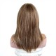 Light Brown Shoulder-Length Wig | Minimalist Stylish Short Hair Style | Rose Net Construction