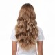 Gradient Brown Long Curly Hair | High-Quality Wavy Style | Women's Full Wig