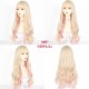 Pink Highlights | Long Wavy Hair | Voluminous & Natural | Women's Full Wig