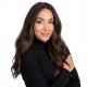 Topper Hair Patch | Conceal Gray Electric Comb with Side Bangs | Natural Invisible Volume Boosting Center Part Extension Block