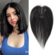 Bangs Topper Hairpiece for Gray Coverage and Invisible Volume with Parting Styles