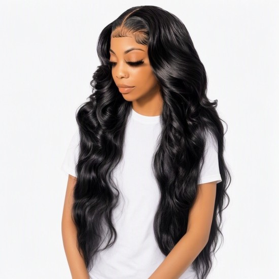 Front Lace 13x4 Full Lace Wig | Big Wavy Long Hair | Synthetic Wig