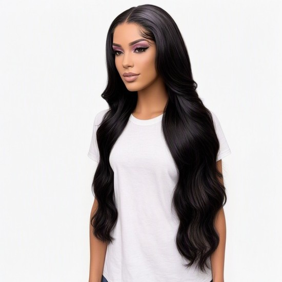 Front Lace 13x4 Full Lace Wig | Big Wavy Long Hair | Synthetic Wig