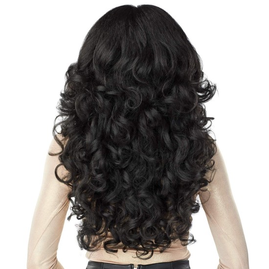 Long Loose Wave 13x6 Lace Front Wig for Women, Pre-Plucked Hairline with Baby Hair, Glueless Heat-Friendly Synthetic Hair, 16 Colours