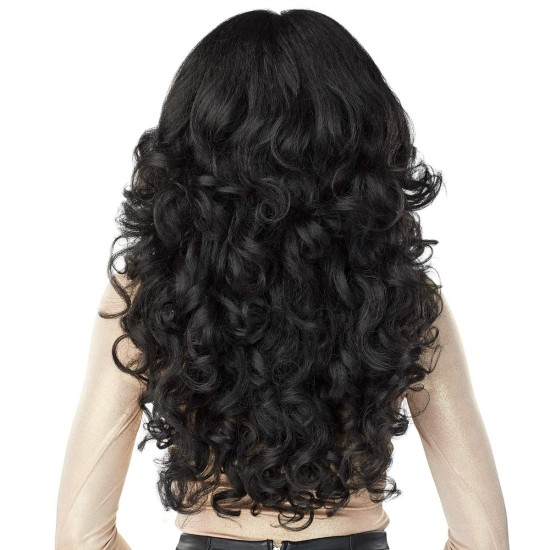 Long Loose Wave 13x6 Lace Front Wig for Women, Pre-Plucked Hairline with Baby Hair, Glueless Heat-Friendly Synthetic Hair, 16 Colours