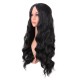 28 Inch Long Curly Wig with Middle Part, Heat-Friendly Synthetic Cosplay Wig for Women