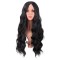 28 Inch Long Curly Wig with Middle Part, Heat-Friendly Synthetic Cosplay Wig for Women