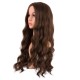 28 Inch Long Curly Wig with Middle Part, Heat-Friendly Synthetic Cosplay Wig for Women