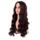 28 Inch Long Curly Wig with Middle Part, Heat-Friendly Synthetic Cosplay Wig for Women