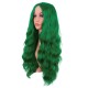 28 Inch Long Curly Wig with Middle Part, Heat-Friendly Synthetic Cosplay Wig for Women