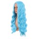 28 Inch Long Curly Wig with Middle Part, Heat-Friendly Synthetic Cosplay Wig for Women
