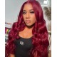 13x6 HD Lace Front Wigs Human Hair Body Wave, 180 Density Pre-Plucked Glueless Wig for Women, 20-34 Inch, 7 Colours