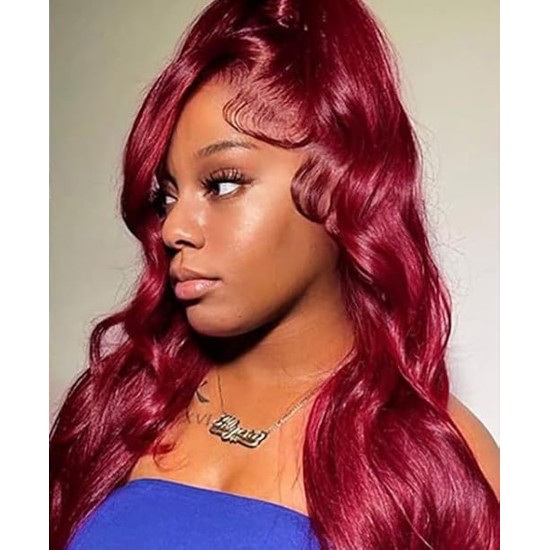 13x6 HD Lace Front Wigs Human Hair Body Wave, 180 Density Pre-Plucked Glueless Wig for Women, 20-34 Inch, 7 Colours
