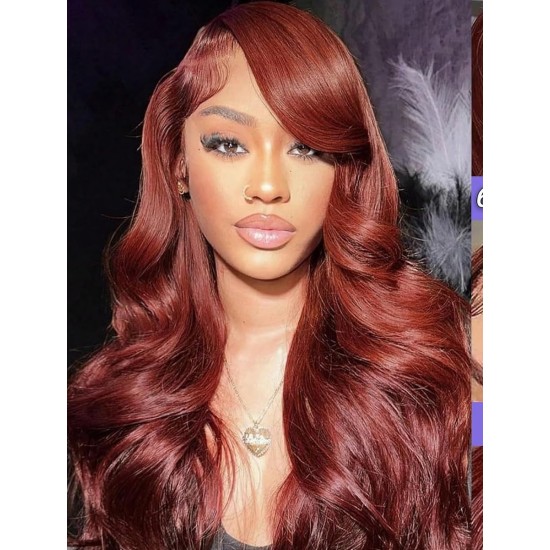 13x6 HD Lace Front Wigs Human Hair Body Wave, 180 Density Pre-Plucked Glueless Wig for Women, 20-34 Inch, 7 Colours