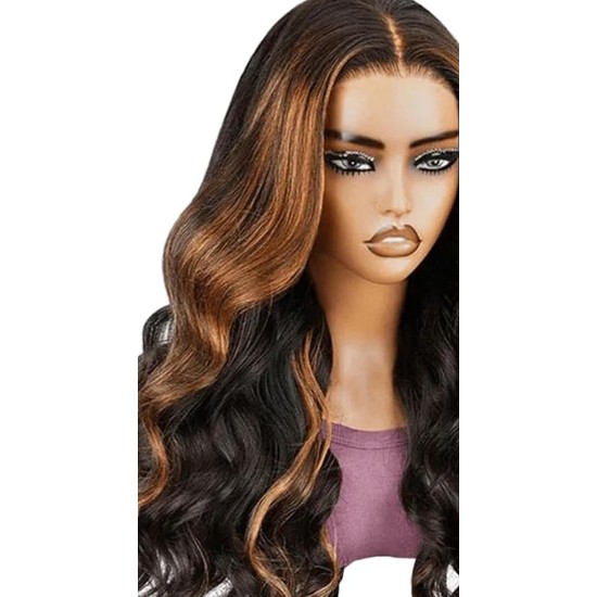 13x6 HD Lace Front Wigs Human Hair Body Wave, 180 Density Pre-Plucked Glueless Wig for Women, 20-34 Inch, 7 Colours