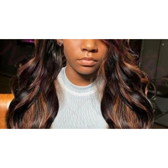 13x6 HD Lace Front Wigs Human Hair Body Wave, 180 Density Pre-Plucked Glueless Wig for Women, 20-34 Inch, 7 Colours